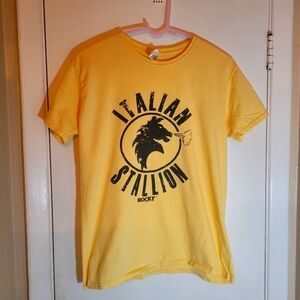Graphic Italian Stallion tee shirt